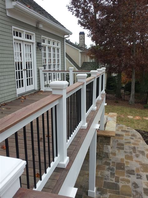 white porch railing ideas